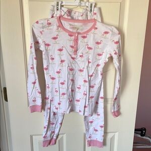 Flamingo Print Kids Pajamas TBBC